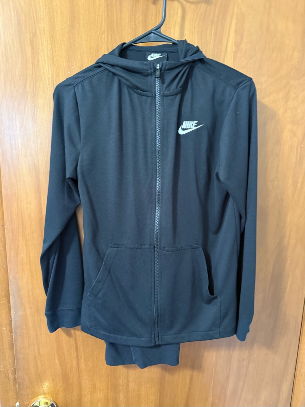 Nike Black Full-Zip Hoodie Jacket